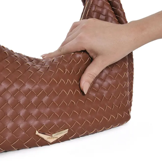 Bolsa de Ombro Feminina Via Marte Marrom B1-405-01