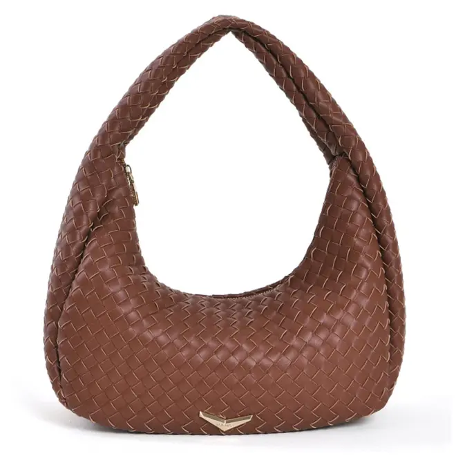 Bolsa de Ombro Feminina Via Marte Marrom B1-405-01