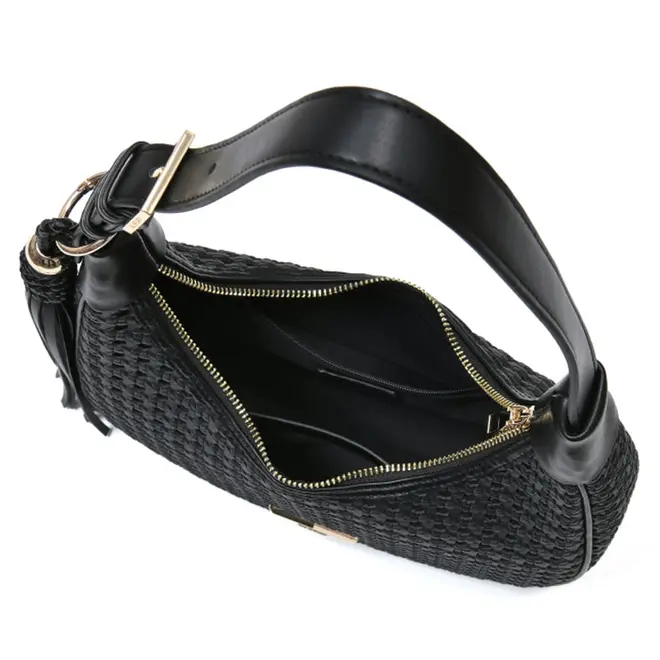 Shoulder Bag Feminina Via Marte Preto B1-407-01