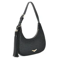 Shoulder Bag Feminina Via Marte Preto B1-407-01