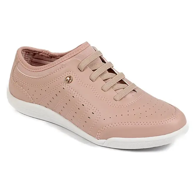 Tenis Casual Dia a Dia Kolosh Rosa Feminino