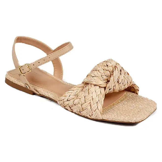 Sandália Itapuã Flat Nó Natural Feminino