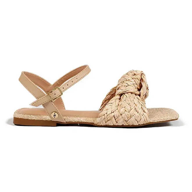 Sandália Itapuã Flat Nó Natural Feminino