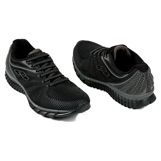 Tênis Esportivo Juvenil Masculino Olympikus Perfect 2 - Preto