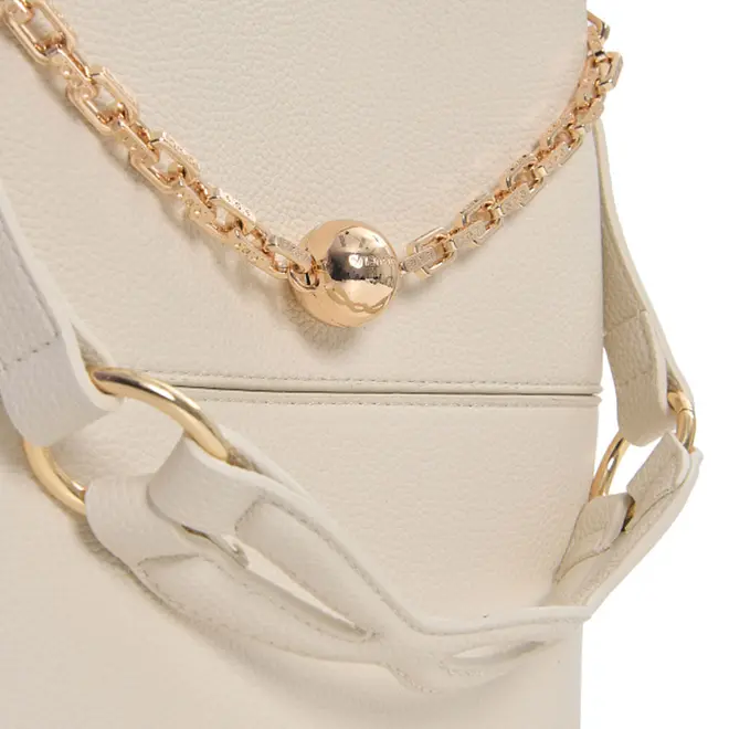 Bolsa de Ombro Feminina Via Marte Off White B1-419-01