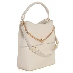 Bolsa de Ombro Feminina Via Marte Off White B1-419-01