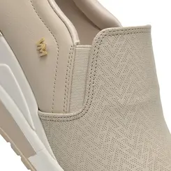 Tênis Anabela Feminino Via Marte Creme 046-002-23
