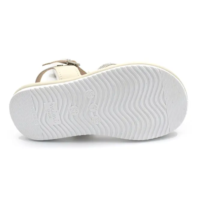 Sandália de Menina Mini Sua Cia do 20 ao 26 Off White 7075.00866