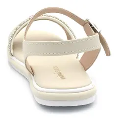 Sandália de Menina Mini Sua Cia do 20 ao 26 Off White 7075.00866