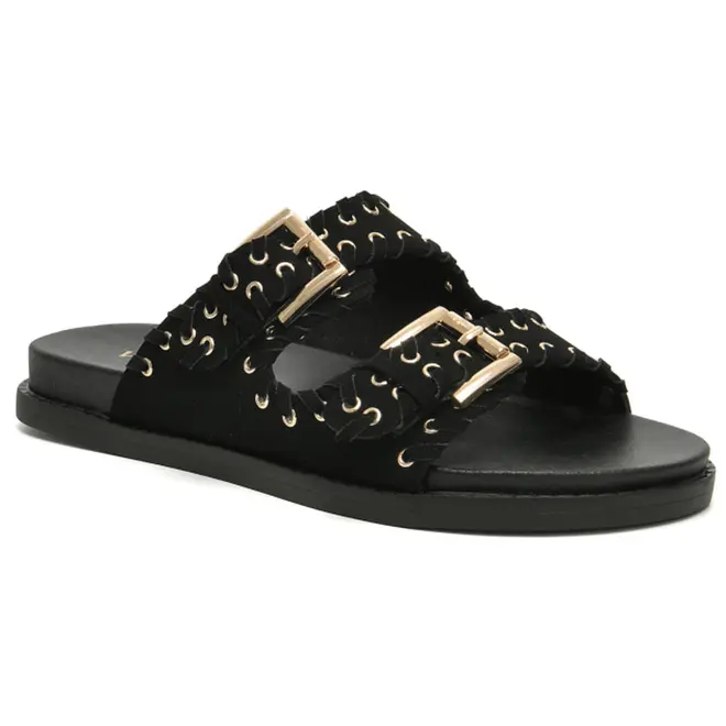 Papete Feminina Via Marte Preto 107-053-07