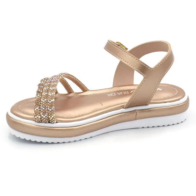 Papete de Menina Mini Sua Cia do 28 ao 34 Ouro Rosê 9207.52326