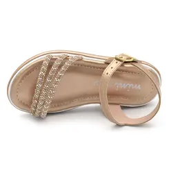 Papete de Menina Mini Sua Cia do 28 ao 34 Ouro Rosê 9207.52326