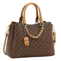 Bolsa de Mão Feminina Chenson Marrom 3485749