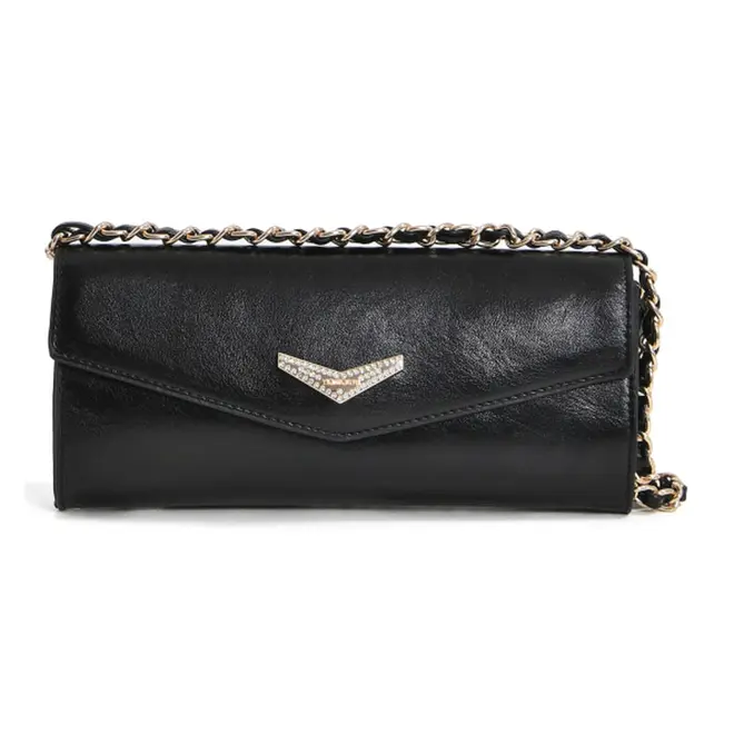 Bolsa Crossbody Feminina Via Marte Preto B1-420-01