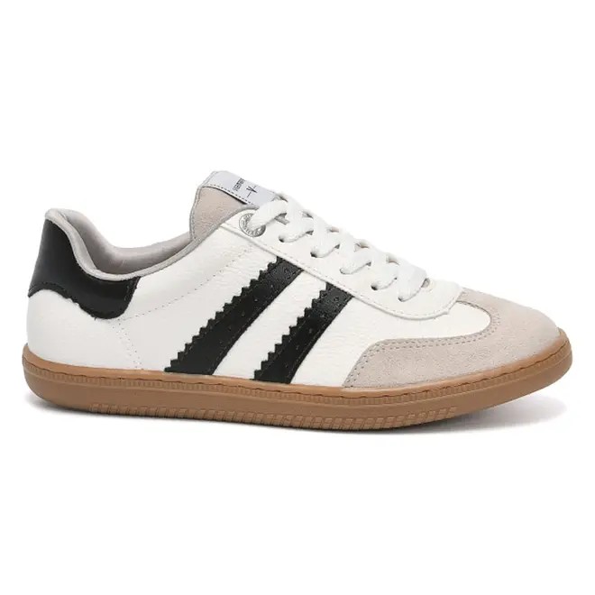 Tênis Casual Feminino Via Marte Off White 129-015-06