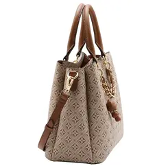 Bolsa de Mão Feminina Chenson Bege 3485749