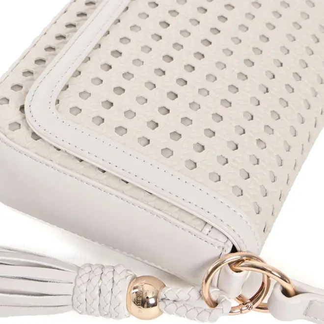 Shoulder Bag Feminina Via Marte Off White B1-408-01