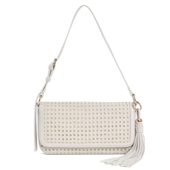 Shoulder Bag Feminina Via Marte Off White B1-408-01