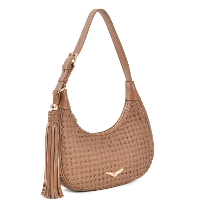 Shoulder Bag Feminina Via Marte Marrom B1-407-01
