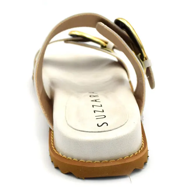 Papete Feminina Suzzara Off White 9225-3167