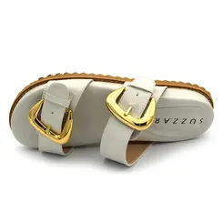 Papete Feminina Suzzara Off White 9225-3167