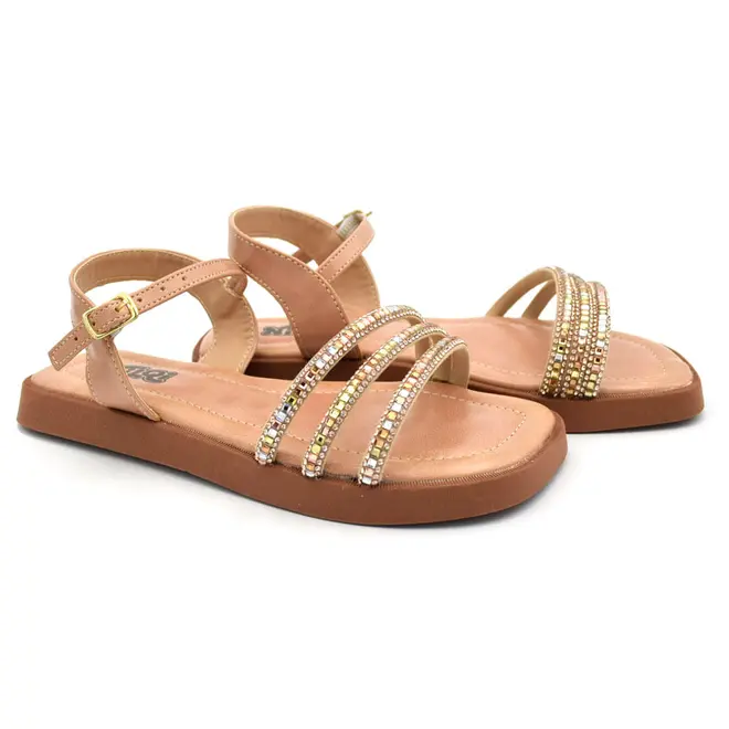 Papete de Menina Nilqi do 28 ao 34 Bege 400.11