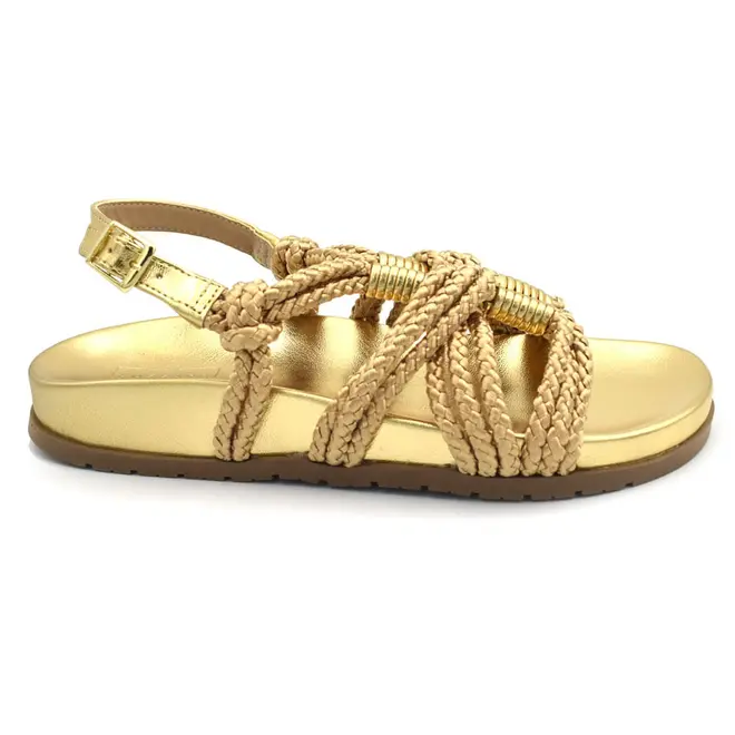 Papete Feminina Suzzara Dourado 3800-12586