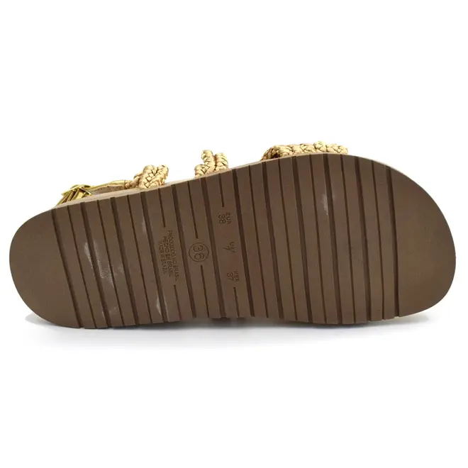 Papete Feminina Suzzara Dourado 3800-12586