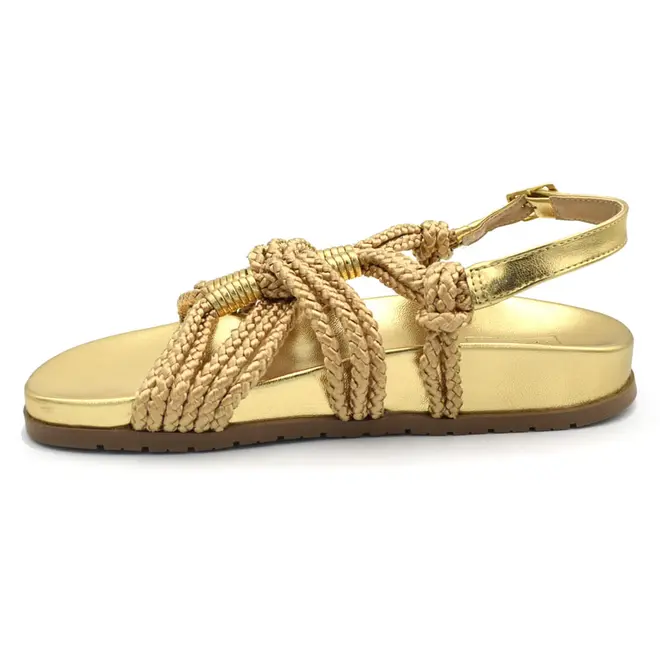 Papete Feminina Suzzara Dourado 3800-12586