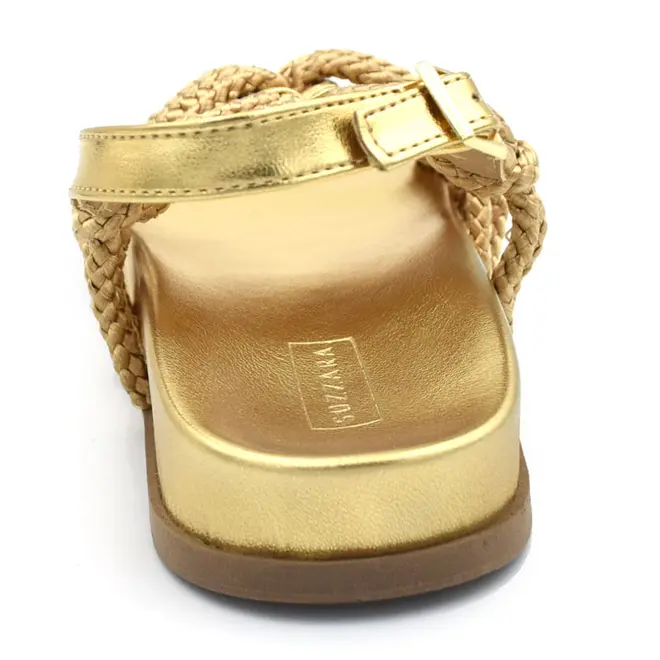 Papete Feminina Suzzara Dourado 3800-12586