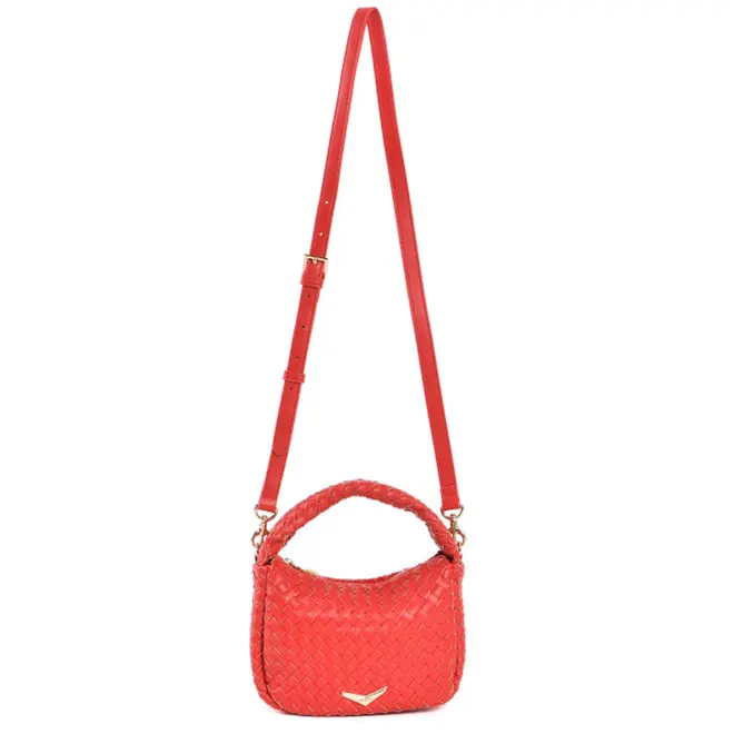 Bolsa de Mão Feminina Via Marte Vermelho B1-406-01