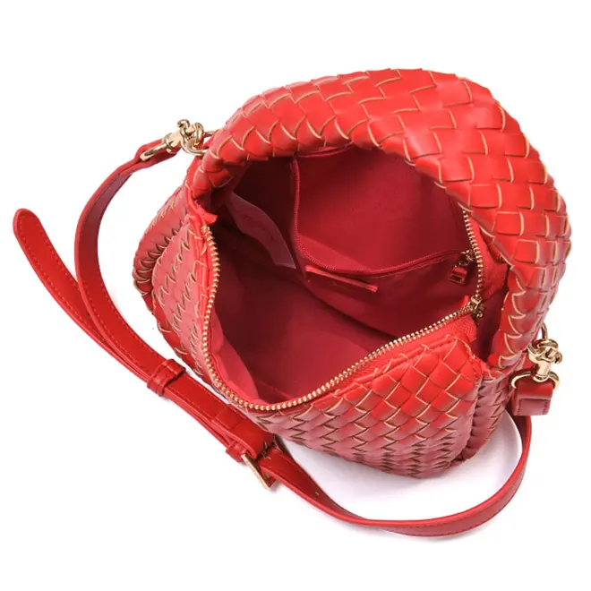 Bolsa de Mão Feminina Via Marte Vermelho B1-406-01