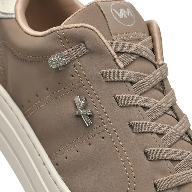 Tênis Casual Feminino Via Marte Marrom 281-012-02
