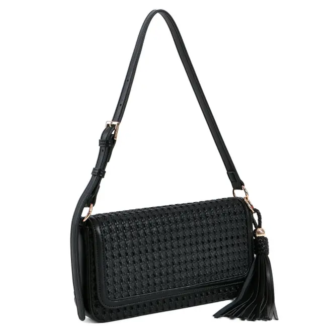 Shoulder Bag Feminina Via Marte Preto B1-408-01