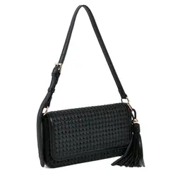 Shoulder Bag Feminina Via Marte Preto B1-408-01