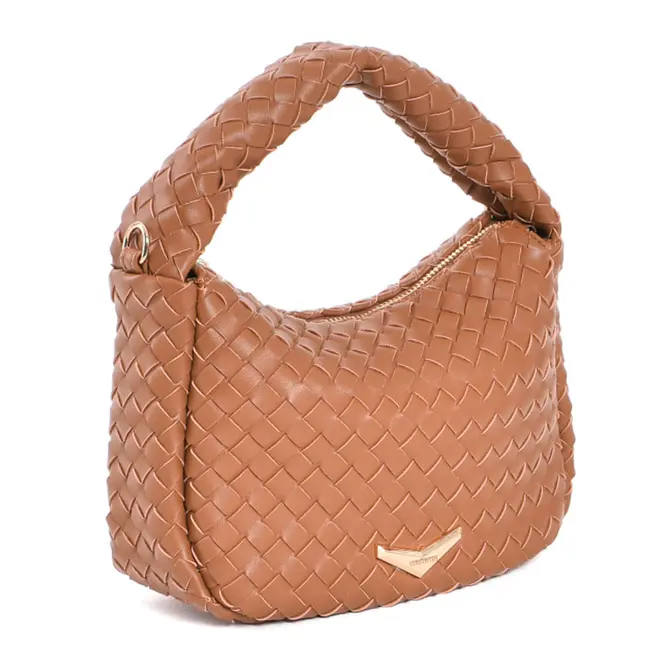 Bolsa de Mão Feminina Via Marte Marrom B1-406-01