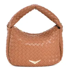 Bolsa de Mão Feminina Via Marte Marrom B1-406-01