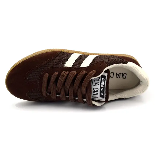 Tênis Casual Feminino Sua Cia Marrom 8355.16327