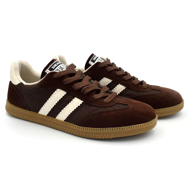 Tênis Casual Feminino Sua Cia Marrom 8355.16327