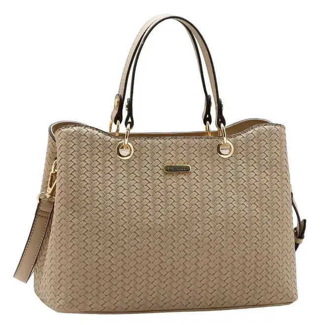 Bolsa de Mão Feminina Chenson Bege 3485953