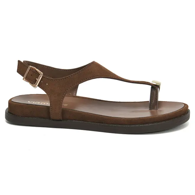Papete Feminina Via Marte Marrom 374-007-02