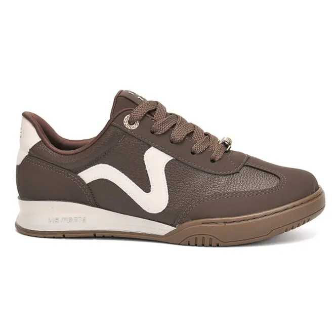 Tênis Casual Feminino Via Marte Marrom 394-001-02