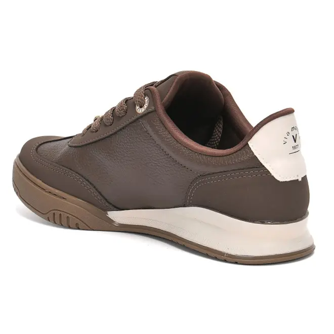 Tênis Casual Feminino Via Marte Marrom 394-001-02