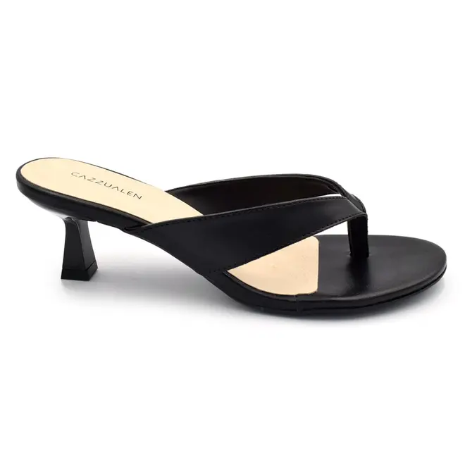 Tamanco de Salto Feminino Cazzualen Preto T4879-776