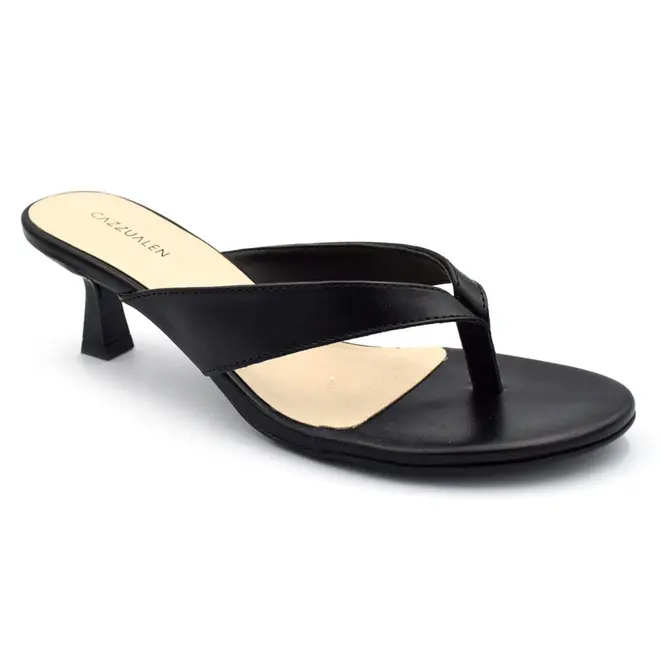 Tamanco de Salto Feminino Cazzualen Preto T4879-776