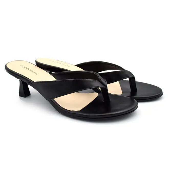 Tamanco de Salto Feminino Cazzualen Preto T4879-776