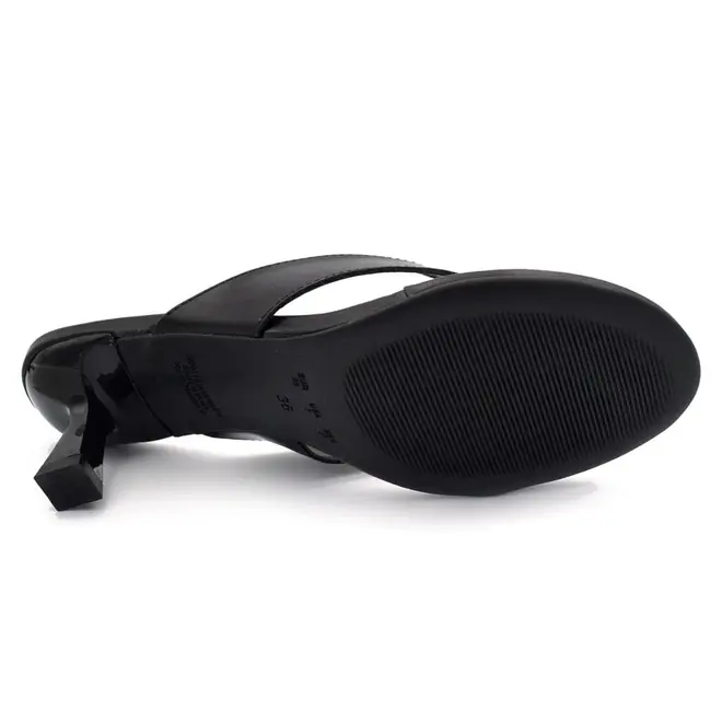 Tamanco de Salto Feminino Cazzualen Preto T4879-776