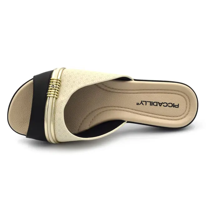 Tamanco Feminino Piccadilly Off White 500444