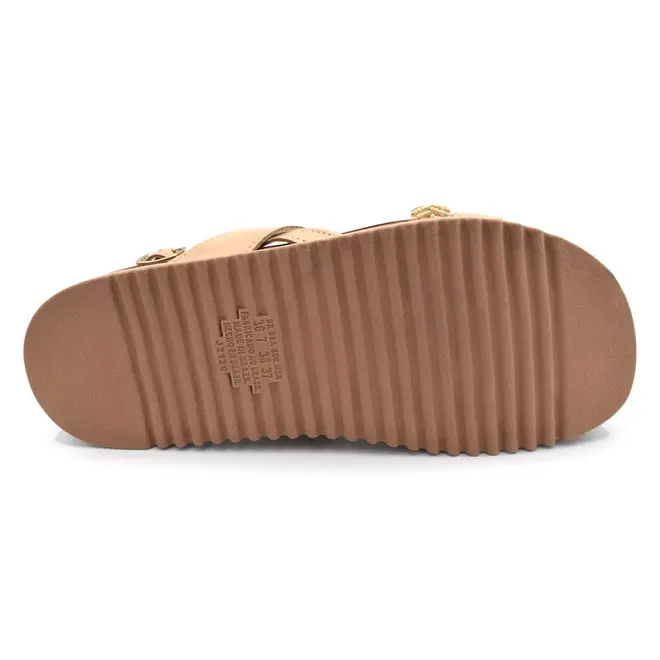 Papete Feminina Mississipi Bege J2743