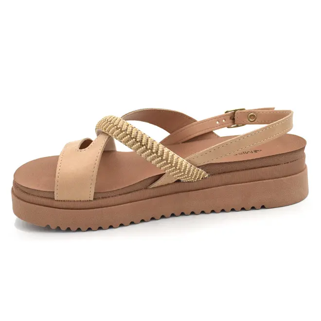 Papete Feminina Mississipi Bege J2743
